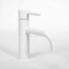 REA - Bateria umywalkowa LUNGO White niska